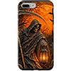 Spooky Halloween Designs For Wizards And Custodia per iPhone 7 Plus/8 Plus Horror Grim Reaper Cimitero - Cimitero Gotico Cimitero Halloween