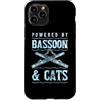 Jazz Band Bassoon Player Merch With Retr Custodia per iPhone 11 Pro Alimentato da Fagotto E Gatti