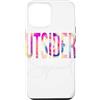 TeeaxArt Tie Dye teachers Gifts Custodia per iPhone 12 Pro Max Outsiders Squad Tie Dye Back To School apprezzamento delle donne