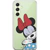 Ert Group custodia per cellulare per Samsung A54 5G originale e con licenza ufficiale Disney, modello Minnie 033 adattato in modo ottimale alla forma dello smartphone, parzialmente trasparente