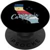 US States United States USA Country Amer California State Mappa PopSockets PopGrip Adesivo