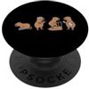 Fisioterapista Fisioterapia PT Riabilita Capibara Fisioterapia PopSockets PopGrip Adesivo