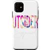 TeeaxArt Tie Dye teachers Gifts Custodia per iPhone 11 Outsiders Squad Tie Dye Back To School apprezzamento delle donne
