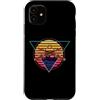 Jazz Band Bassoon Player Merch With Retr Custodia per iPhone 11 Retro Futuristico Fagotto Synthwave Vaporwave City Pop