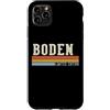Retro Vintage Personalized Family Names Custodia per iPhone 11 Pro Max BODEN Retro Vintage Uomini Bambini Ragazzi Nome