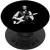 President Abe Lincoln Playing Guitar Roc Abraham Lincoln Suona la Chitarra Vintage Rock & Roll Chitarrista PopSockets PopGrip Adesivo