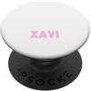 Cute Xavi Dog Name Nome del cane Xavi personalizzato My Dog Thinks Im Cool PopSockets PopGrip Adesivo