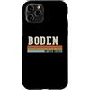 Retro Vintage Personalized Family Names Custodia per iPhone 11 Pro BODEN Retro Vintage Uomini Bambini Ragazzi Nome