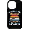 Jazz Band Bassoon Player Merch With Retr Custodia per iPhone 13 Pro Certo che sono fantastico, suono il fagotto