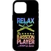 Jazz Band Bassoon Player Merch With Retr Custodia per iPhone 16 Pro Max Rilassati Il Fagotto è qui