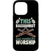 Jazz Band Bassoon Player Merch With Retr Custodia per iPhone 14 Pro Max Questo fagotto è stato creato per il culto cristiano