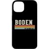 Retro Vintage Personalized Family Names Custodia per iPhone 13 BODEN Retro Vintage Uomini Bambini Ragazzi Nome