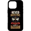 Jazz Band Bassoon Player Merch With Retr Custodia per iPhone 16 Pro Mai sottovalutare un vecchio con un fagotto