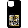 Kran Abschleppwagen Abschlepper LKW Auto Custodia per iPhone 15 Plus Future Tow Truck Driver Rimorchio Driver Rimorchio