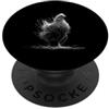 Minimal Abstract Drawing Scribble Line A Arte minimalista disegnata a mano astratta del pollo di scarabocchio PopSockets PopGrip Adesivo