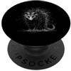 Minimal Abstract Drawing Scribble Line A Arte minimalista disegnata a mano astratta di Possum di Scribble PopSockets PopGrip Adesivo