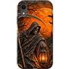 Spooky Halloween Designs For Wizards And Custodia per iPhone XR Horror Grim Reaper Cimitero - Cimitero Gotico Cimitero Halloween