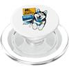 Dog Owners Humor Hi My Name Is Stopthat Husky Hyper Dog Owner Humor PopSockets PopGrip per MagSafe