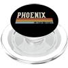 Retro Vintage Personalized Family Names Phoenix Retro Vintage Uomo Bambini Ragazzi Nome PopSockets PopGrip per MagSafe