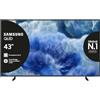 Samsung QLED 4K Vision AI Smart TV 43'' QE43Q8FAAUXZT, Q8F, Q4 AI Processor, 4K Upscaling, OTS Lite, Air Slim Design, 100% di Volume Colore con Quantum Dot, PACCHETTO INTRATTENIMENTO, 2025
