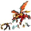 LEGO Mech drago mutaforma di Wyldfyre NINJAGO 9a+ (821 pz)