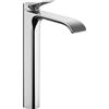 hansgrohe Vivenis - Rubinetto per lavabo senza scarico, per i lavabi, Miscelatore lavabo risparmio idrico (EcoSmart) con altezza bocca 251 mm, cromo, 75042000