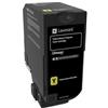 Lexmark 74C20Y0 cartuccia toner 1 pz Originale Giallo (Lexmark - gul - original