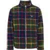 BARBOUR Uomo Barbour Pile Full Zip In Sherpa Tartan