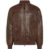 PEUTEREY Uomo Peuterey Bomber In Pelle Imbottito Fionia