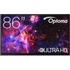 Optoma Monitor Smart Interattivo Optoma 3863RK 86" 4K Direct LED [H1F0H08BW101]