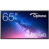 Optoma Monitor Smart Optoma 5653RK 65" Interattivo LED 4K [H1F0C0NBW101]