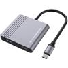 Conceptronic Docking Station Conceptronic 4-in-1 USB 3.2 2x HDMI USB-C PD 100W [DONN13G]