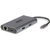 Hamlet Docking Station USB-C Hamlet HDKC-PD400H 85W 3 USB 2 HDMI LAN [HDKC-PD400H]