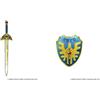 Square Enix Dragon Quest Metallo Art Gallery Speciale Spada Di Erdrick E Scudo Di Erdrick