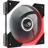 ASUS ROG EURUX GR120 FAN ARGB REVERSE BLK, Ventola da 120 mm, 1 pezzo | Pale Invertite, Dimensioni 120x122x30mm, Connettori Daisy-Chain, 36 LED ARGB Indirizzabili, 32 dB di Rumore Massimo, Nera