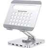TABLET STAND WITH 8-IN-1 DOCKING