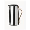 stelton Caraffa caffè sottovuoto in acciaio inossidabile con manico in legno di faggio Emma - Argento