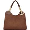 LIU-JO BORSA A SPALLA DONNA - LIU-JO MARRONE - AF6024T706A