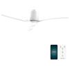 Cecotec Ventilatore da Soffitto con Telecomando 52" EnergySilence Aero 5400 Classic White&White, Motore DC 40W, 3 Pale, 6 Velocità, Timer fino a 8h, Modalità Winter/Summer
