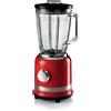 Ariete 585 Frullatore Moderna Rosso - 1000 W - Capacità Tazza Vetro 1,5 L - 4 Velocità - 4 lame
