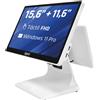 iggual IGG321027 sistema POS 8350U 1,7 GHz 39,6 cm (15.6") 1920 x 1080 Pixel Touch screen Bianco [IGG321027]