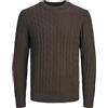 JACK & JONES Knitted Pullover Plain Knitted Pullover