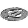 TEMPNAP Protezione in Metallo Argento Inciso Foro da 2.6x0.7cm, Design Tradizionale, Migliora L'equilibrio e Disperde gli Impatti per Arti Marziali e Mostre Culturali