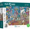 Trefl Puzzle UFT Eye Spy Time Travel - London, Vereinigtes Königreich, 1000 Teile, 68.3 x 48 cm, 10750