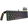 THE G-LAB La tastiera da gaming G-LAB Keyz Titanium HE (layout AZERTY, 65%) - RGB, con interruttori hot-swap a effetto Hall, 8000 Hz, 100% NKRO, colore nero