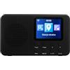 StarTech Radio internet - Bluetooth 5.3 - 25.000 stazioni radio - Controllo tramite app - Display TFT da 6,1 cm - Sveglia - Portatile