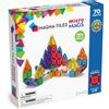 MAGNA-TILES MicroMAGS - Juego de construcción magnética de lujo de 70 piezas, la