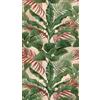 A.S. Création Livingwalls Travel Styles - Carta da parati in tessuto non tessuto, con beve in foglia, verde e beige, per ambienti diversi, 1,59 m x 2,80 m