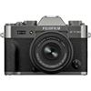 Fujifilm X-T30 III + 15-45mm - charcoal silver - garanzia FUJIFILM ITALIA 2 anni