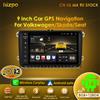 HIZPO Autoradio Multimediale Hizpo 2din Android 14 per VW Volkswagen Golf Polo Skoda Rapid Octavia Passat B6 7 Tiguan con Carplay e GPS